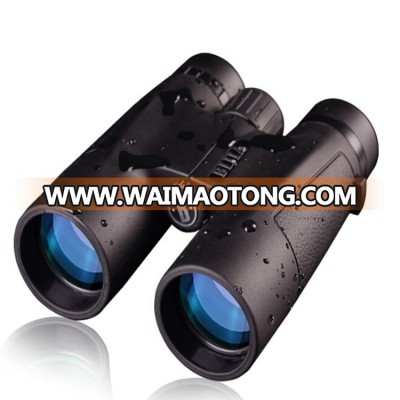 BIJIA12X 42mm Black BAk4 Waterproof Binocular for Concert and Sports