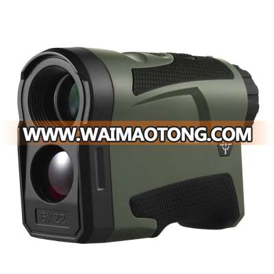 BIJIA 600m/1000m Multifunction 6x22 Laser Range Finder  for Hunting Distance Angle Height Speed Golf hunnting rangefinder