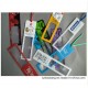 Hw801 140*38mm Customized Promotion PVC Bookmark Reading Ruler Magnifier